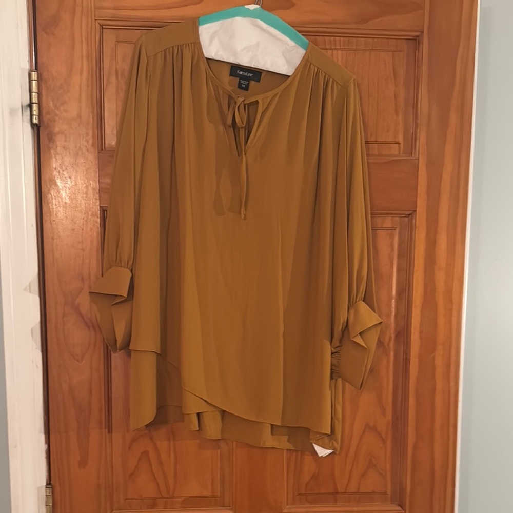 Women's Mustard Yellow Top